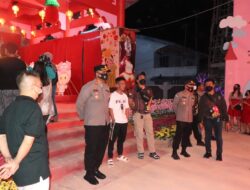 KAPOLRES KARIMUN Tinjau Langsung Pengamanan Imlek 2022