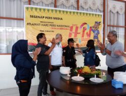Menyambut HUT HPN, para pewarta kota Batam Menjalin kebersamaan sesama insan pers tanpa perbedaan
