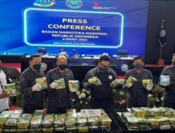 BNN Ungkap Sindikat Narkoba Tiongkok dan Myanmar, Polisi Amankan Sabu Seberat 433 Kilogram