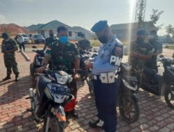 Satuan Polisi Militer Angkatan Udara Lanud Hang Nadim mengelar Operasi Penegakan dan ketertiban (opsgaktib) dengan nama “Waspada Wira Elang” Triwulan I TA tahun 2022
