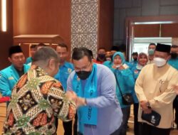 KNPI Kepri Terima Muhibah Majilis Belia Malaysia (MBM)di Hotel Aston Batam