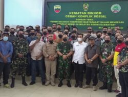 Tingkatkan Sinergitas Bersama Komponen Masyarakat, Kodim 0316/Batam Menggelar Binkom Cegah Konflik Sosial 2022