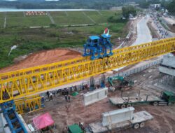 Pemasangan Balok Girder Ditargetkan Akan Rampung Minggu Ketiga Oktober