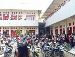Merasa Dibohongi, Aliansi HMPS Lingkup FKIP Demo Unias