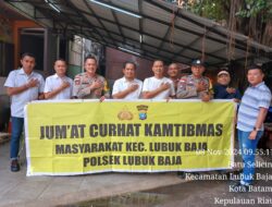 Kapolsek Lubuk Baja Tampung Aspirasi Warga di Jumat Curhat, Perkuat Cooling System Jelang Pilkada 2024