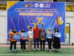 BP Batam Resmi Akhiri Internal Volley Ball Match 2024