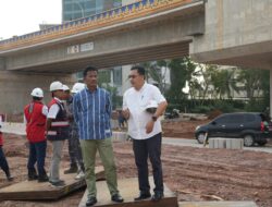 Kepala BP Batam Tinjau Pekerjaan Akhir Proyek Flyover Sei Ladi