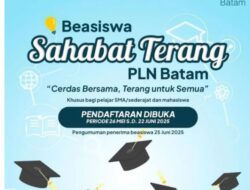 PLN Batam Berikan Beasiswa Sahabat Terang 2025