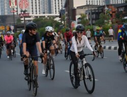 Gowes Santai BP Batam–Polda Kepri, Pererat Silaturahmi dan Wujudkan Batam Sehat