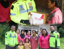 KAPOLRES NIAS PIMPIN PATROLI & SAMBANGI WARGA DAN BAGIKAN TALI ASIH