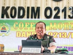 Tanpa Membeda-bedakan, Dandim 0213/Nias Ajak Coffee Morning LSM & Wartawan