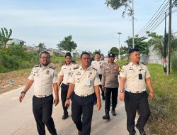 Deteksi Dini Gangguan Kamtib, Ka. KPR Rutan Kelas IIA Batam Ajak Jajaran Laksanakan Kontrol Brandgang