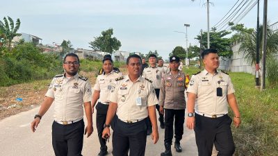 Deteksi Dini Gangguan Kamtib, Ka. KPR Rutan Kelas IIA Batam Ajak Jajaran Laksanakan Kontrol Brandgang