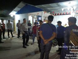 Respon Cepat Polsek Nongsa Tindak Lanjuti Laporan Call Center 110 Terkait Dugaan Pengancaman Sajam