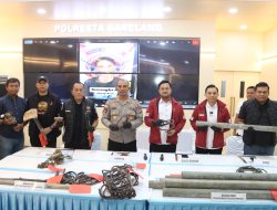 Satreskrim Polresta Barelang Bersama Tim Gabungan Polda Kepri Ungkap Jaringan “Rayap Besi” Pencuri Kabel, Travo, dan Pagar Pelabuhan
