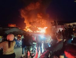 Diperkirakan 5 Toko Terbakar dikota Gunungsitoli, Berikut Penjelasan Kasatpol PP