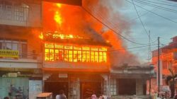 17 Toko Di Kota Gunungsitoli Hagus Terbakar, Sampai Saat ini Belum Tau Penyebabnya