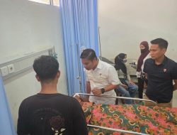 Empati di Tengah Tugas, Kasat Reskrim Polres Siak Jenguk dan Apresiasi Keberanian Korban