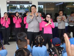 Kunjungan Edukatif TK Kemala Bhayangkari II Belakang Padang Disambut Hangat di Polresta Barelang