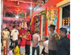 Personel Polsek Lubuk Baja Kawal Perayaan Dewi Bahari Hingga Berjalan Tertib dan Lancar