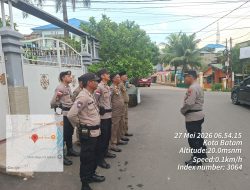 Polresta Barelang Laksanakan Pengamanan Sholat Idul Adha 1447 H di Sejumlah Titik Kota Batam