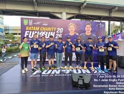 Dukung Kelancaran Event Olahraga, Polresta Barelang Laksanakan Pengamanan Batam Charity Fun Run 2026