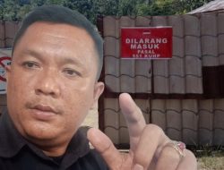 Pamflet Dilarang Masuk Pasal 551 Di Proyek Pemerintah, Ketua FARPKEN Menduga Ada Yang Ditutupi