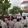 Polresta Barelang Laksanakan Pengamanan dan Pelayanan Aksi Penyampaian Aspirasi Oleh Aliansi Relawan Pekerja Dapur Makan Bergizi Gratis Kota Batam