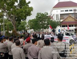 Polresta Barelang Laksanakan Pengamanan dan Pelayanan Aksi Penyampaian Aspirasi Oleh Aliansi Relawan Pekerja Dapur Makan Bergizi Gratis Kota Batam