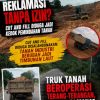Aktivitas Pemotongan dan Pengurukan Lahan di Batam Disorot