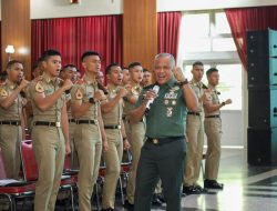 Wakasad Berikan Pembekalan kepada Taruna Akademi Militer Tingkat III/Sermatar TP 2025/2026 Jelang Prasetya Perwira TNI