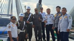 Patroli Gabungan Tertibkan Parkir di Jembatan Barelang 