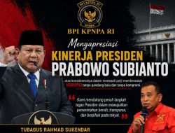 BPI KPNPA RI Apresiasi Langkah Presiden Prabowo, Percaya Plt Jampidsus Rudi Margono Tuntaskan Penegakan Hukum