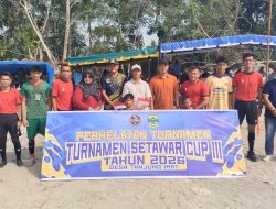 PLT. Camat Singkep barat hadiri pembukaan turnamen sepak bola setawar cup III Tahun 2026